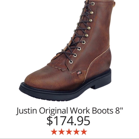 Justin Boots Other - Justin Original Work Boots lace up with fringe